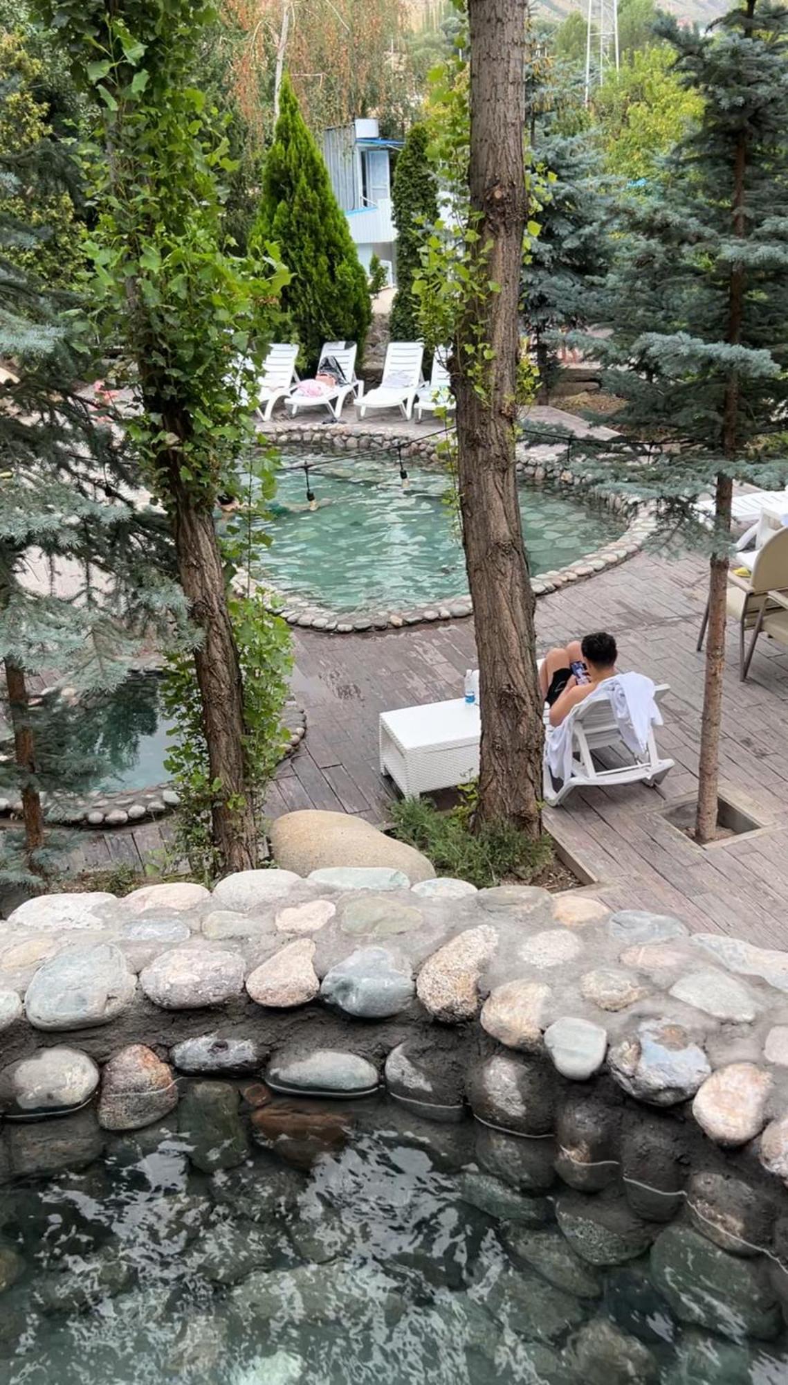 Mountain View Hot Spring Resort Kara-Bulak ภายนอก รูปภาพ