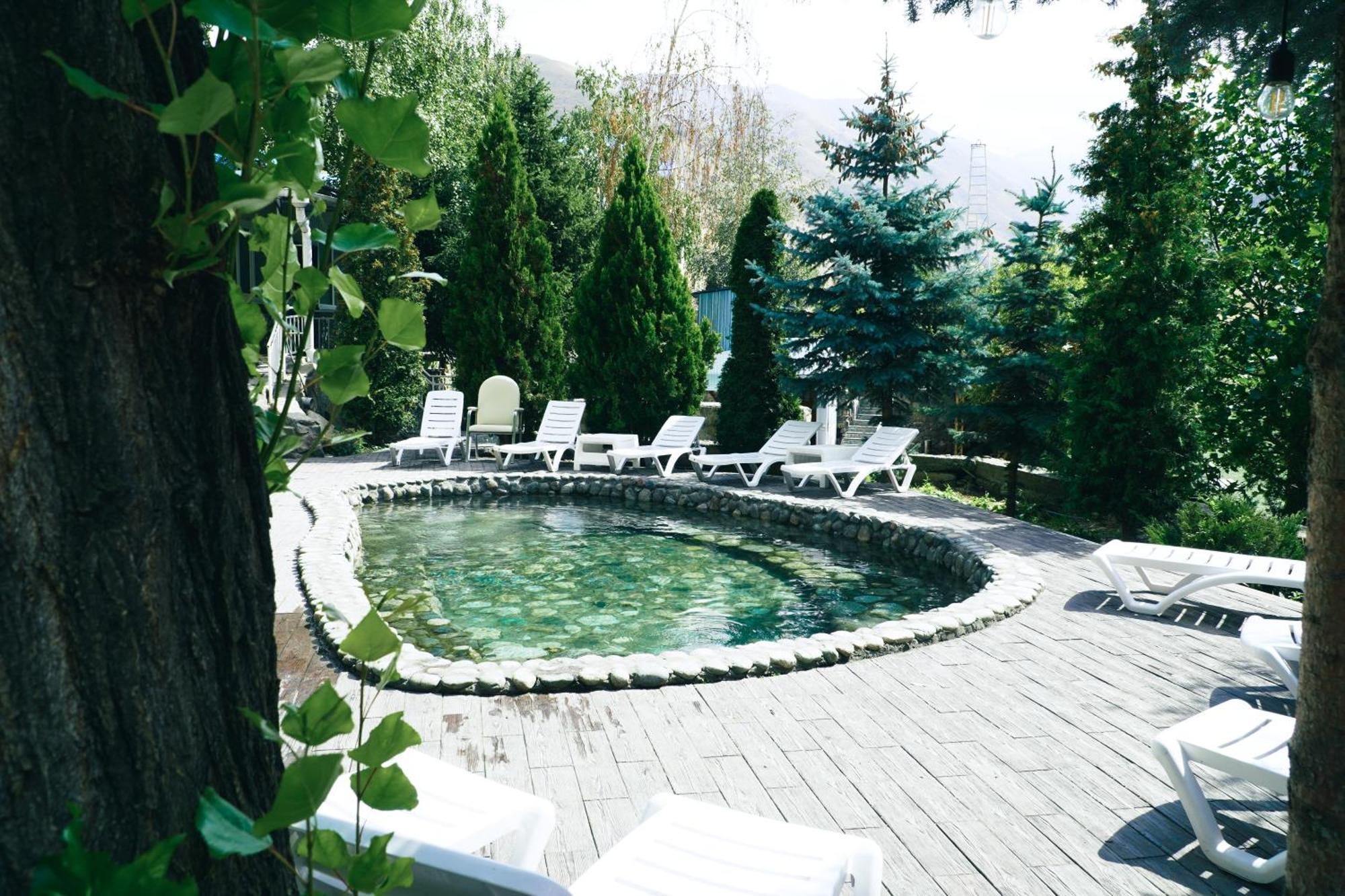 Mountain View Hot Spring Resort Kara-Bulak ภายนอก รูปภาพ